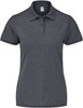 Fruit Of The Loom F517 Ladies´ 65/35 Polo - Dark Heather Grey - S afbeelding