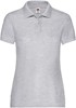Fruit Of The Loom F517 Ladies´ 65/35 Polo - Heather Grey - XL afbeelding