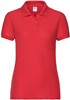 Fruit Of The Loom F517 Ladies´ 65/35 Polo - Red - XL afbeelding