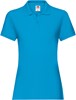 Fruit Of The Loom F520 Ladies´ Premium Polo - Azure Blue - S afbeelding