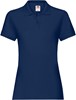 Fruit Of The Loom F520 Ladies´ Premium Polo - Navy - L afbeelding