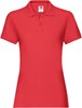 Fruit Of The Loom F520 Ladies´ Premium Polo - Red - S afbeelding