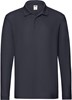 Fruit Of The Loom F541N Premium Long Sleeve Polo - Deep Navy - XXL afbeelding