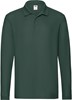 Fruit Of The Loom F541N Premium Long Sleeve Polo - Forest Green - S afbeelding