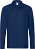 Fruit Of The Loom F541N Premium Long Sleeve Polo - Navy - M afbeelding