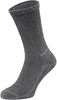 Fruit Of The Loom F996 Fruit Work Gear Socks (3 Pair Pack) - Black Grey Melange - 43/46 afbeelding
