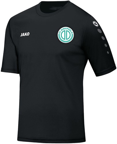 FC Dinxperlo Shirt Team Korte Mouwen Zwart Heren