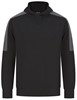 Finden+Hales FH341 Adult's Team Hoodie - Black/Gunmetal Grey - XXS afbeelding