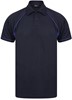 Finden+Hales FH370 Men´s Piped Performance Polo - Navy/Royal/Royal - 3XL afbeelding