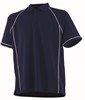 Finden+Hales FH370 Men´s Piped Performance Polo - Navy/White - 3XL afbeelding