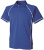 Finden+Hales FH370 Men´s Piped Performance Polo - Royal/White - 3XL afbeelding
