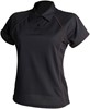 Finden+Hales FH371 Ladies´ Piped Performance Polo - Black/Black - S afbeelding