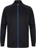 Finden+Hales FH871 Adults Knitted Tracksuit Top - Navy/Royal - XXL afbeelding