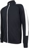 Finden+Hales FH871 Adults Knitted Tracksuit Top - Navy/White - S afbeelding 1