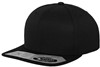Flexfit FX110 110 Fitted Snapback - Black - One Size afbeelding