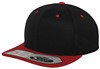 Flexfit FX110 110 Fitted Snapback - Black/Red - One Size afbeelding