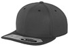 Flexfit FX110 110 Fitted Snapback - Dark Grey - One Size afbeelding
