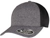 Flexfit FX110MT 110 Mesh 2-Tone Cap - Melange Charcoal/Black - One Size afbeelding