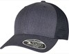 Flexfit FX110PT 110 Flexfit Melange Trucker Cap - Heather Navy - One Size afbeelding