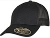 Flexfit FX110RA 110 Recycled Alpha Shape Trucker Cap - Black - One Size afbeelding