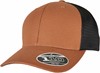 Flexfit FX110ST 110 Structured Canvas Trucker Cap - Toffee/Black - One Size afbeelding