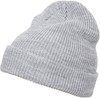 Flexfit FX1545K Long Knit Beanie - Heather Grey - One Size afbeelding