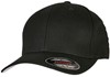 Flexfit FX5001 V-FLEXFIT® Cotton Twill Cap - Black - L/XL afbeelding