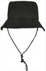 Flexfit FX5003AB Adjustable Flexfit Bucket Hat - Black - One Size afbeelding