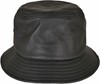 Flexfit FX5003IL Imitation Leather Bucket Hat - Black - One Size afbeelding