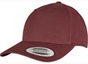 Flexfit FX5789M YP Classics 5-Panel Premium Curved Visor Snapback Cap - Maroon - One Size afbeelding