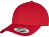 Flexfit FX5789M YP Classics 5-Panel Premium Curved Visor Snapback Cap - Red - One Size afbeelding