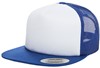 Flexfit FX6005FW Foam Trucker With White Front - Royal/White/Royal - One Size afbeelding