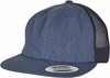 Flexfit FX6006DT Denim Trucker Cap - Blue Raw - One Size afbeelding