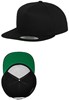 Flexfit FX6007 Classic 5 Panel Snapback - Black - One Size afbeelding