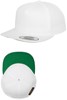Flexfit FX6007 Classic 5 Panel Snapback - White - One Size afbeelding