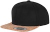 Flexfit FX6089CO Cork Snapback - Black - One Size afbeelding