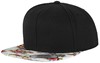 Flexfit FX6089F Floral Snapback - Black/Mint (Floral) - One Size afbeelding