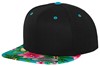 Flexfit FX6089HW Hawaiian Snapback - Black/Aqua (Hawaiian) - One Size afbeelding
