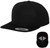 Flexfit FX6089M Classic Snapback - Black/Black - Youth afbeelding