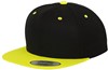 Flexfit FX6089MT Classic Snapback 2-Tone - Black/Neon Yellow - One Size afbeelding