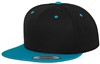 Flexfit FX6089MT Classic Snapback 2-Tone - Black/Teal - One Size afbeelding
