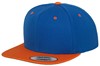 Flexfit FX6089MT Classic Snapback 2-Tone - Royal/Orange - One Size afbeelding