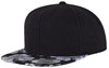 Flexfit FX6089R Roses Snapback - Black/Grey (Roses) - One Size afbeelding