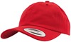 Flexfit FX6245CM Low Profile Cotton Twill - Red - One Size afbeelding