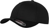 Flexfit FX6277 Wooly Combed Cap - Black/Black - XS/S afbeelding