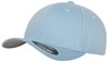 Flexfit FX6277 Wooly Combed Cap - Carolina Blue - Youth afbeelding
