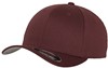 Flexfit FX6277 Wooly Combed Cap - Maroon - Youth afbeelding
