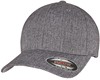 Flexfit FX6350 Flexfit Heatherlight Cap - Melange Dark Grey - S/M afbeelding