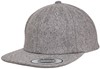 Flexfit FX6502MC Melton Cap - Grey - One Size afbeelding