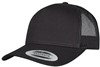 Flexfit FX6506 5-Panel Retro Trucker Cap - Black - One Size afbeelding